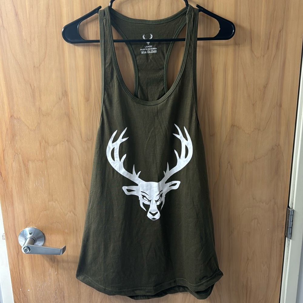 Bucked Up Workout Tank, Size Large, Never Worn